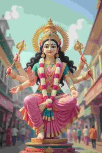 Illustrative Durga Puja festival image for Toronto and GTA event planning